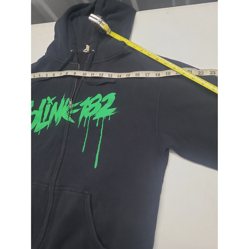 Blink 182 Full Zip Up Rabbit Hoodie Independent Trading - Picture 11 of 12